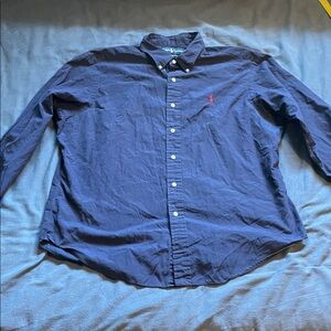 Navy Ralph Lauren Button Down
